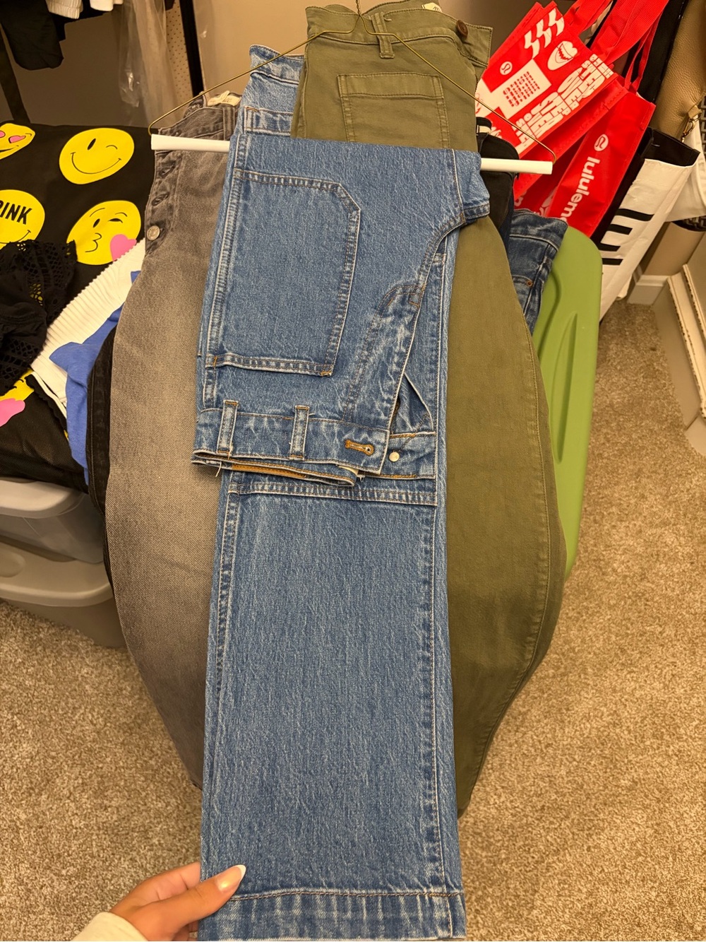 Madewell 90s Straight-Leg Blue Denim Jeans